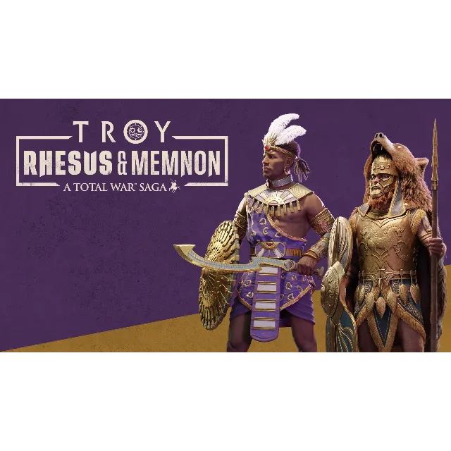 🔥A Total War Saga: TROY - Rhesus &amp; Memnon DLC Steam🔑