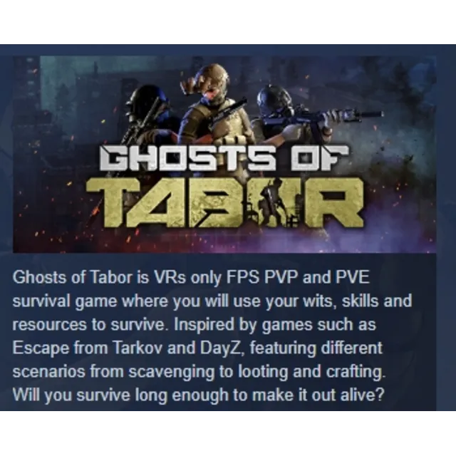 Ghosts Of Tabor АВТОДОСТАВКА STEAM GLOBAL МГНОВЕННО ЛИЦЕНЗИЯ