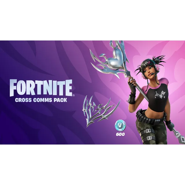 FORTNITE🔥Cross Comms Pack + 600 V-Bucks ACTIVATION ❤️✅