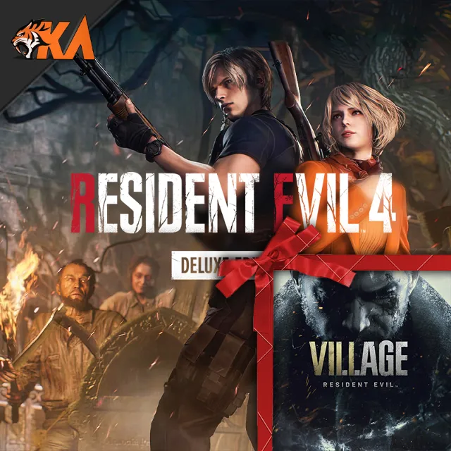 Resident Evil 4 DE🎁Resindent Evil Village🎁
