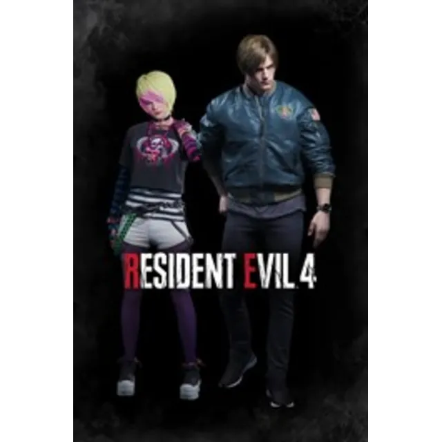 ✅Resident Evil 4 костюм Леона и Эшли Повседневный стиль