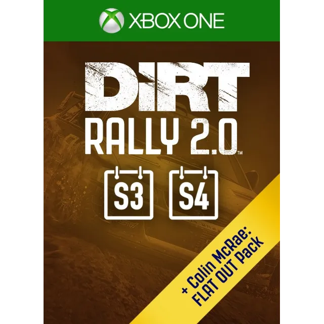 🎮💙🔥DIRT RALLY 2.0 DELUXE CONTENT PACK 2.0 (SEASONS 3 and 4) XBOX🔑КЛЮЧ AR DLC