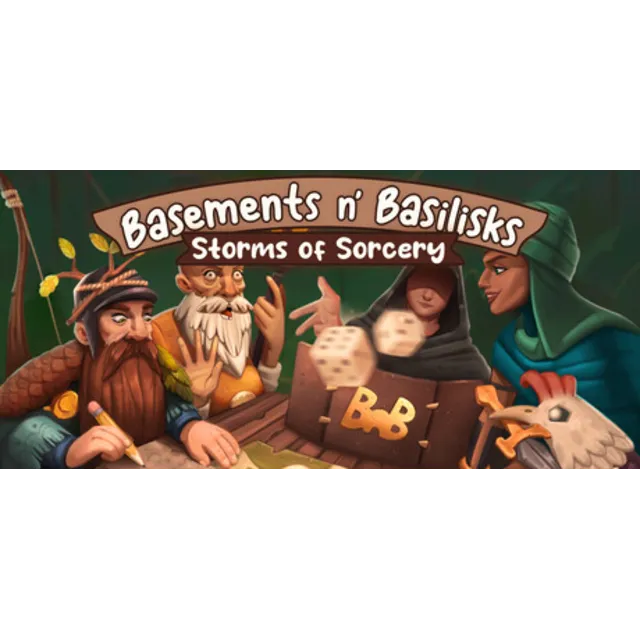 Basements n' Basilisks Storms of Sorcery STEAM KEY + 🎁