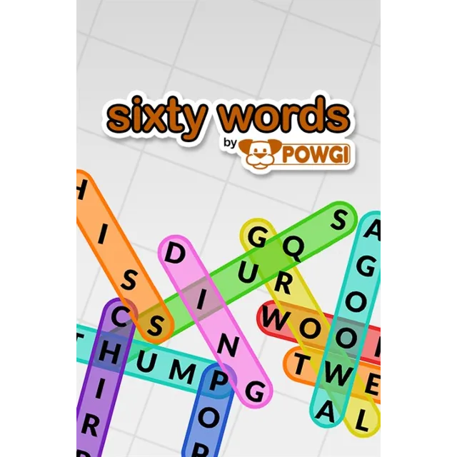 Sixty Words by POWGI Xbox One|X|S активация