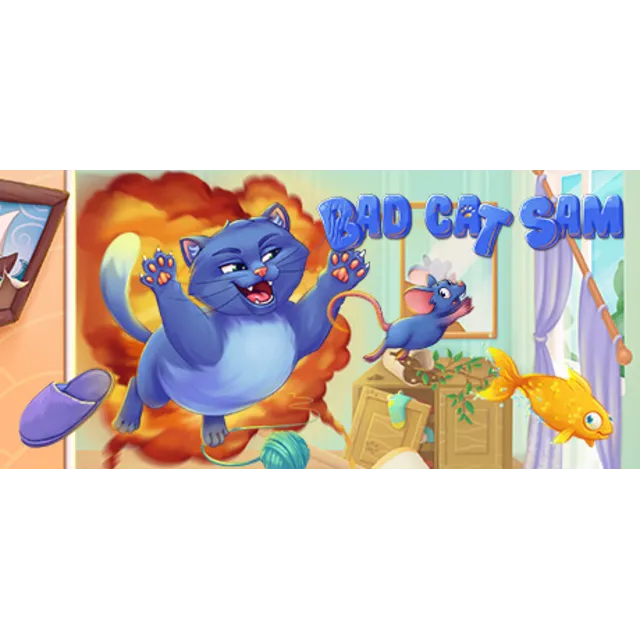Bad cat Sam STEAM KEY REGION FREE GLOBAL ROW