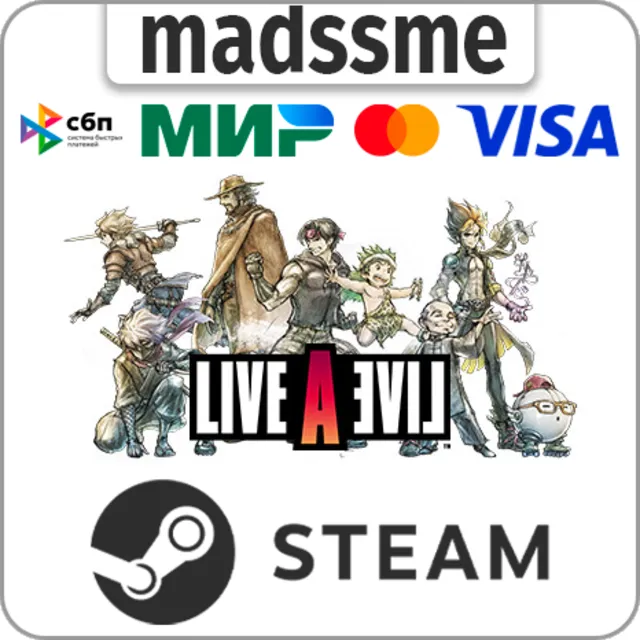 LIVE A LIVE * RU/KZ/СНГ/TR/AR * STEAM 🚀 АВТОДОСТАВКА