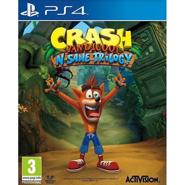 Crash Bandicoot N. Sane Trilogy  (PS4/RUS) П3-Активация