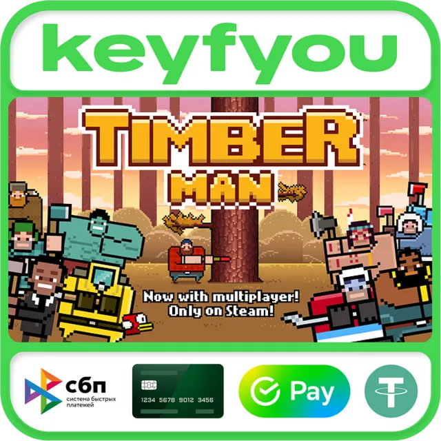 Timberman / STEAM GLOBAL КЛЮЧ 🔥