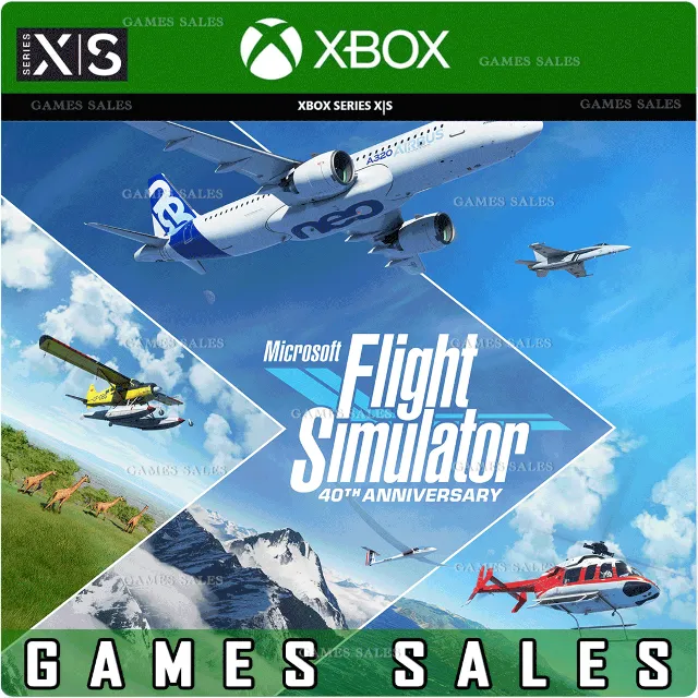 ✅❤️MICROSOFT FLIGHT SIMULATOR STANDARD 40TH❤️XBOX🔑КЛЮЧ