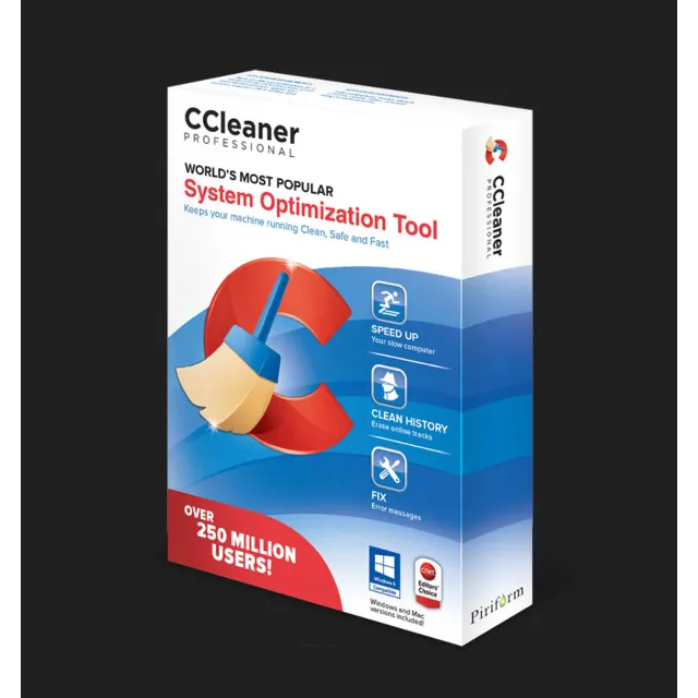 CCleaner Premium 1 YEAR 3 DEVICES + RECUVA LICENSE KEY