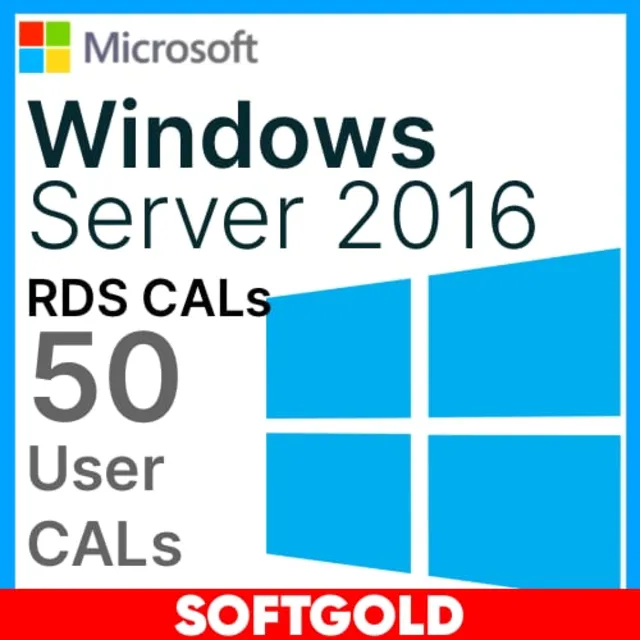 💎 КЛЮЧ WINDOWS SERVER 2016 RDS USER CAL (50 ПОЛЬЗ.)💎