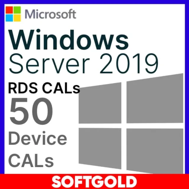 КЛЮЧ WINDOWS SERVER 2019 RDS DEVICE CAL (50 устр-в.)💎