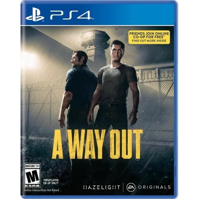 🎮 A Way Out   | PS4 / RUS  Аренда 5 дней 🟢