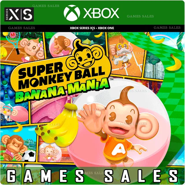 ✅❤️SUPER MONKEY BALL BANANA MANIA❤️XBOX ONE|XS🔑КЛЮЧ