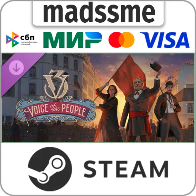 Victoria 3: Voice of the People * RU/KZ/СНГ/TR/AR * DLC