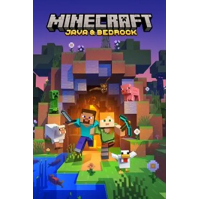 Minecraft Java &amp; Bedrock for PC✅Microsoft Store Активация ПК windows
