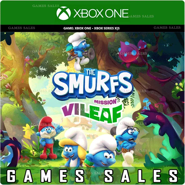 ✅❤️THE SMURFS - MISSION VILEAF❤️XBOX ONE|XS🔑КЛЮЧ