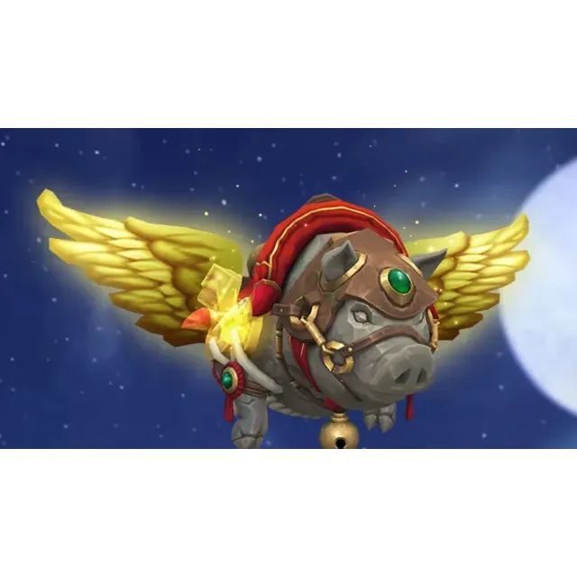WoW in-game Mount: Хрюндель, благодатный свин [EU]