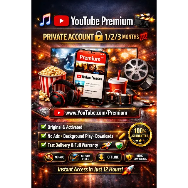 🎵 YouTube Premium 🎬✨ | 🔒 |личный аккаунт ⏳ 1/2/3 мес |🛡️ Гарантия ⚡Мгновенно🚀