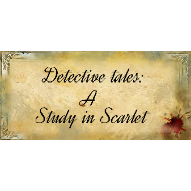 Detective tales: A Study in Scarlet  STEAM KEY GLOBAL