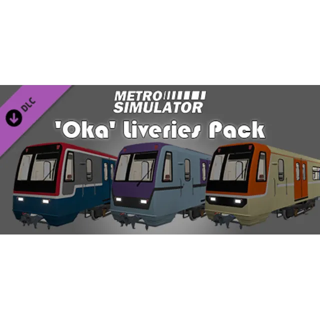 Metro Simulator - ´Oka´ Liveries Pack (DLC) STEAM КЛЮЧ
