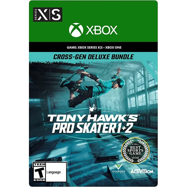 ✅ Tony Hawk's Pro Skater 1+2 Cross-Gen Deluxe XBOX 🔑