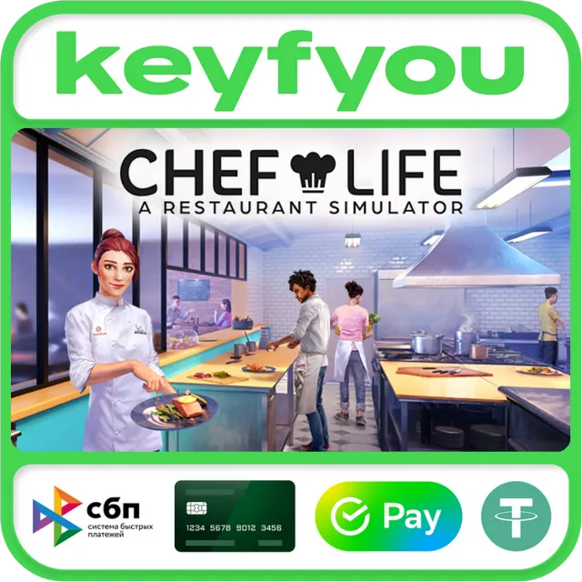 Chef Life: A Restaurant Simulator / STEAM КЛЮЧ 🔥