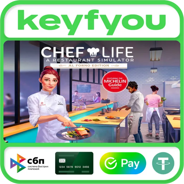 Chef Life: A Restaurant Simulator - Al Forno Edition / STEAM КЛЮЧ 🔥