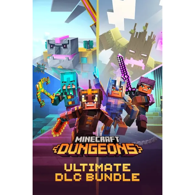 Minecraft Dungeons максимальный комплект DLC Xbox актив