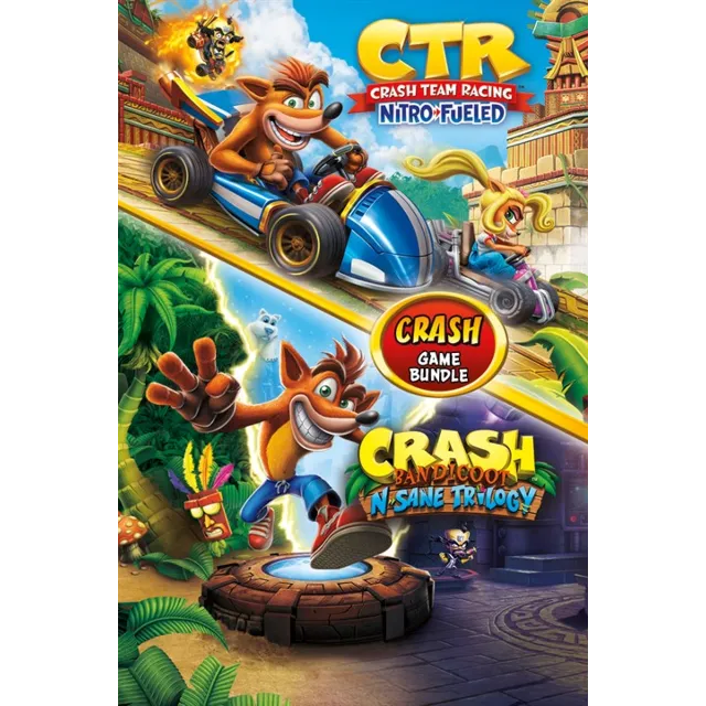 Crash Bandicoot N Sane Trilogy + CTR Nitro Xbox активац