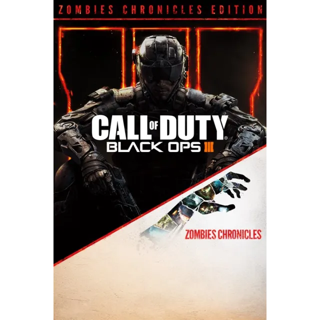Call of Duty BO III + Zombies Chronicles Xbox активация