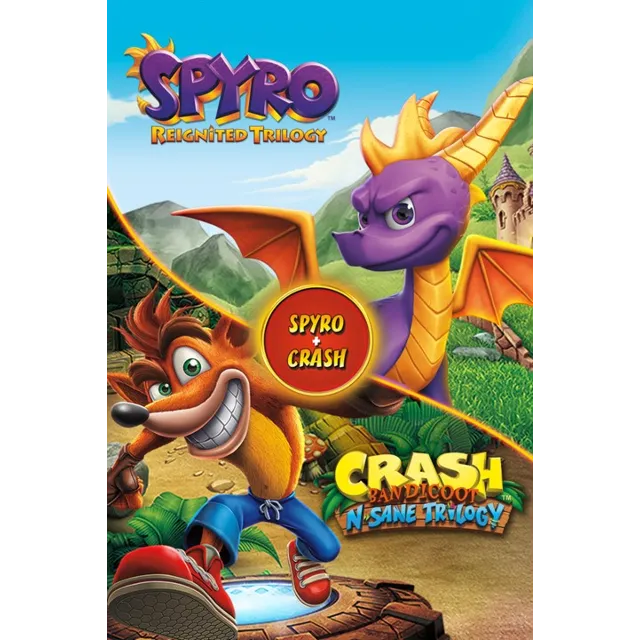Набор Spyro™ + Crash Remastered Xbox активация