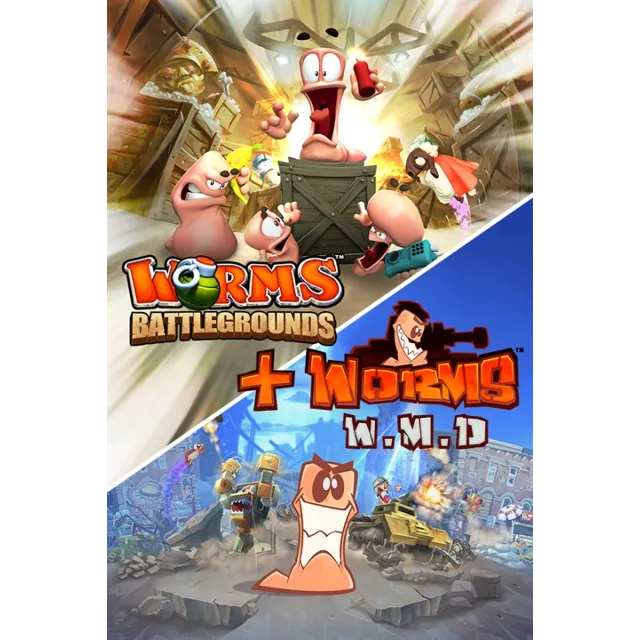 Worms Battlegrounds + Worms W.M.D Xbox активация