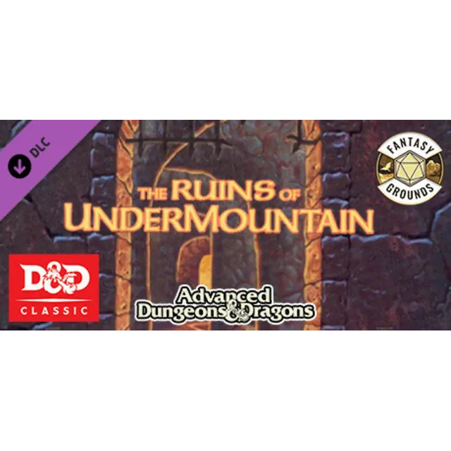 Fantasy Grounds - D&amp;D Classics: The Ruins of Undermount