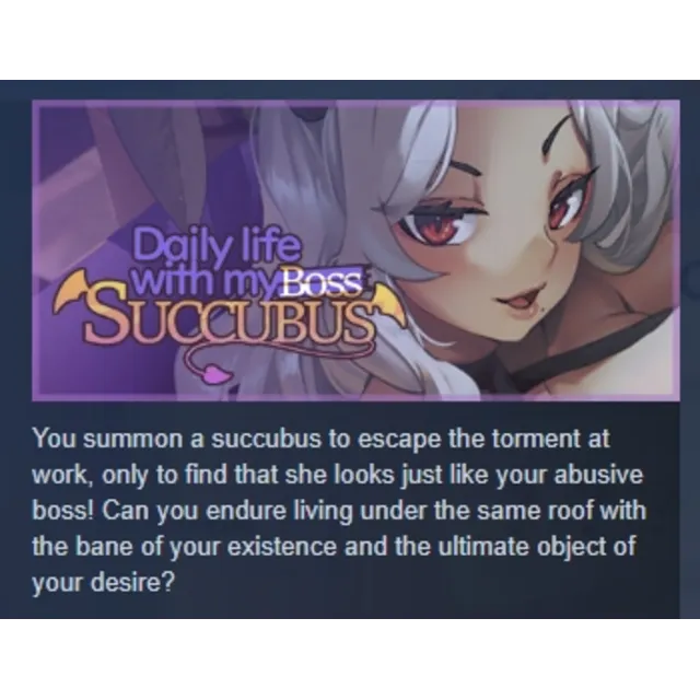Daily life with my succubus boss АВТОДОСТАВКА STEAM GLOBAL МГНОВЕННО ЛИЦЕНЗИЯ
