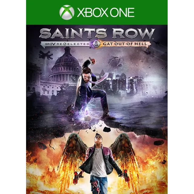 Saints Row IV Re-Elected &amp; Gat out of Hell Xbox ONE/X|S
