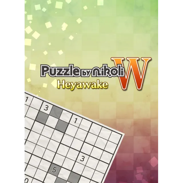 Puzzle by Nikoli W Heyawake
