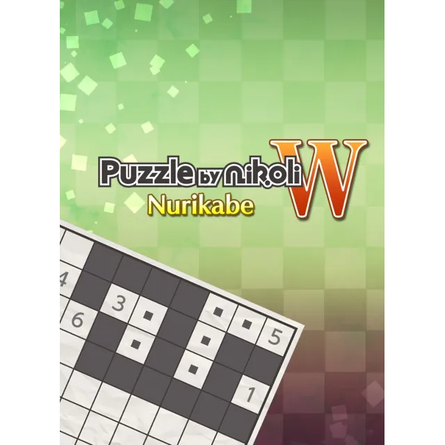 Puzzle by Nikoli W Nurikabe