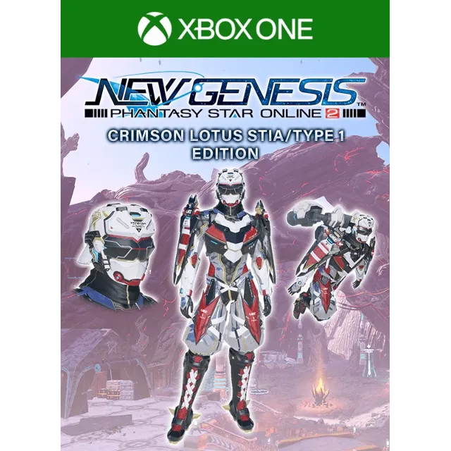 PSO2:NGS - Crimson Lotus Stia/Type 1 Edition