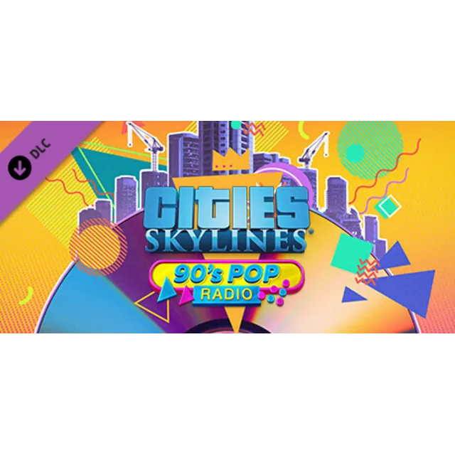 Cities: Skylines - 90's Pop Radio DLC - STEAM RU