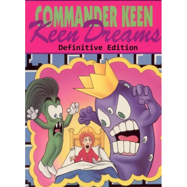 Commander Keen in Keen Dreams Definitive Edition