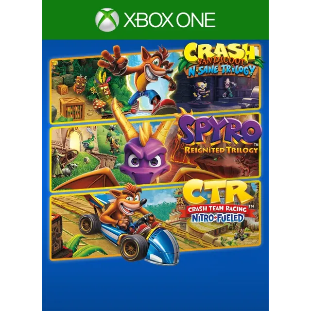 Crash™ + Spyro™ Triple Play Bundle ❗🔑Xbox ONE/X|S❗КЛЮЧ