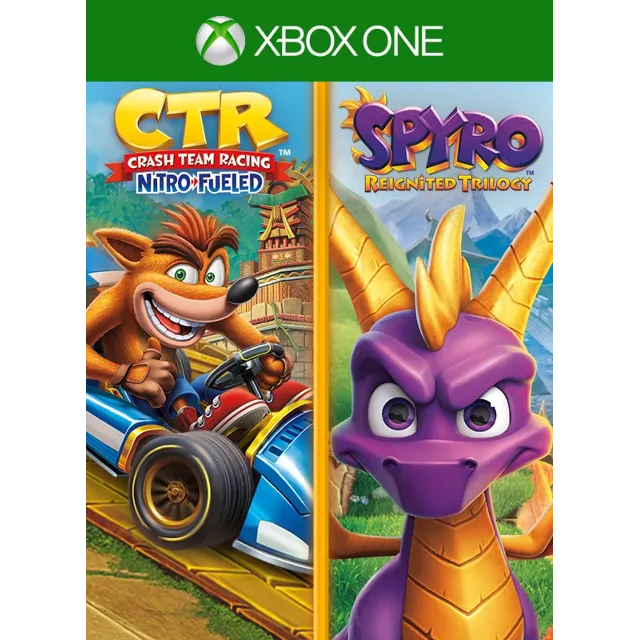 Crash Team Racing Nitro-Fueled + Spyro  Bundle XBOX КОД