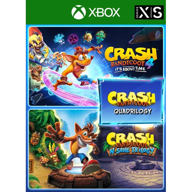 Crash Bandicoot™ - Quadrilogy Bundle XBOX O/X|S ❗КЛЮЧ❗