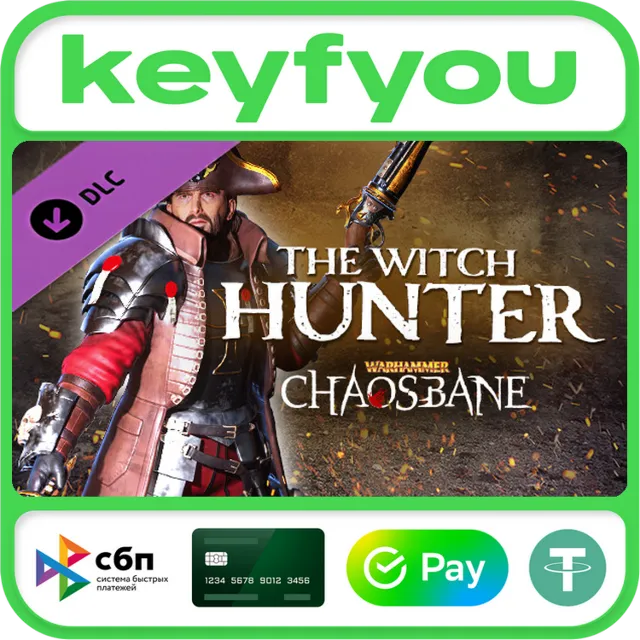 Warhammer: Chaosbane - Witch Hunter / STEAM DLC КЛЮЧ 🔥