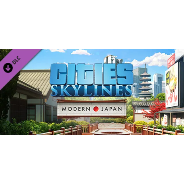 Cities: Skylines - Content Creator Pack: Modern Japan