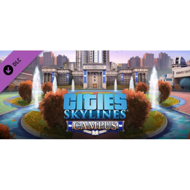 Cities: Skylines - Campus DLC - STEAM GIFT РОССИЯ