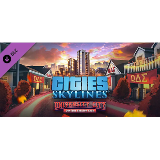 Cities: Skylines - Content Creator Pack: University Cit