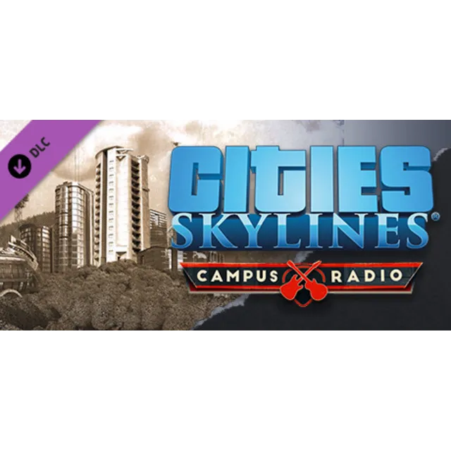 Cities: Skylines - Campus Radio DLC - STEAM RU