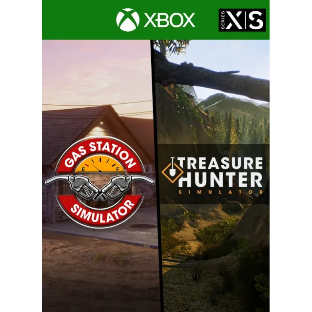 Simulator Pack: Gas Station Simulator and Treasure Hunt